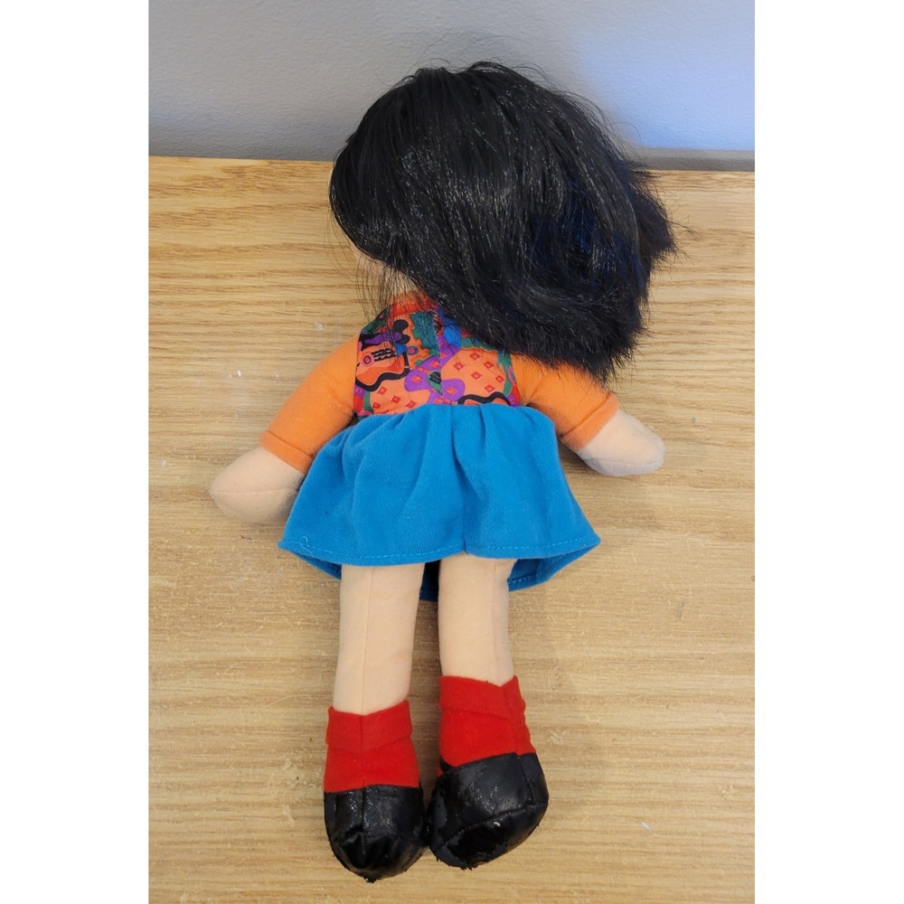 Vintage 1994 The Puzzle Place Julie Woo Doll Fisher Price PBS TV 6735 READ - Picture 3 of 6
